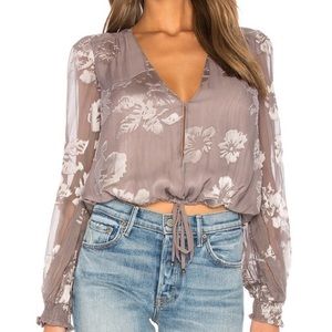 Astr the Label Tiffany floral top